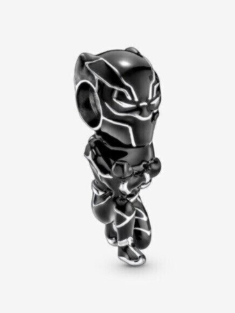 Pandora Black Panther Black and Silver Charm